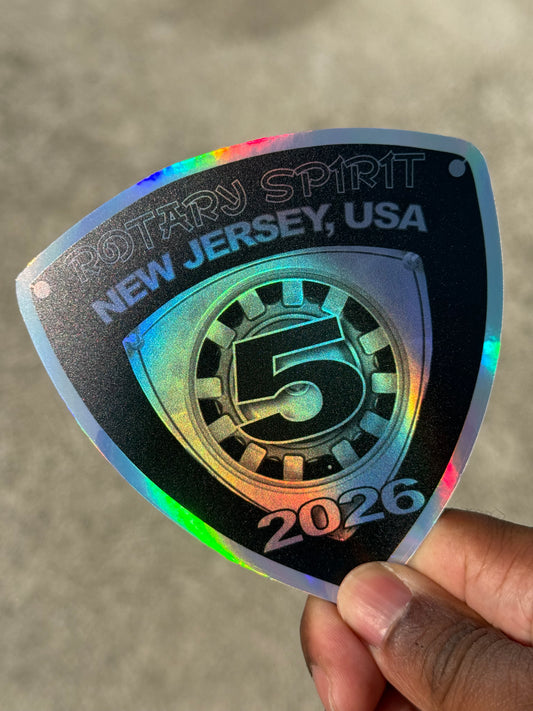"ROTARY SPIRIT 5" Sticker