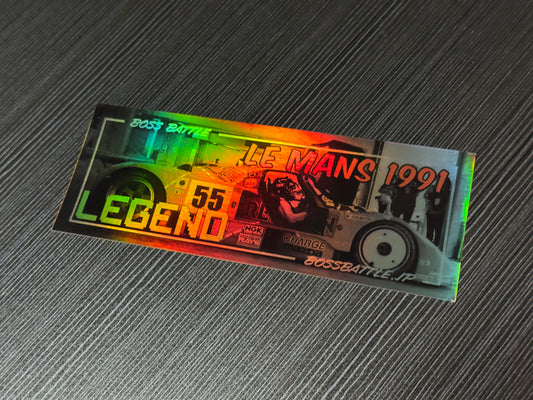 "LE MANS 1991 LEGEND" STICKER