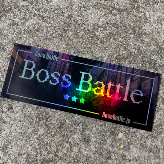 BOSS BATTLE Tokyo Nights Sticker